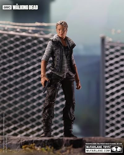 McFarlane Toys The Walking Dead Andrea 5in Action Figure – Collectible Figure