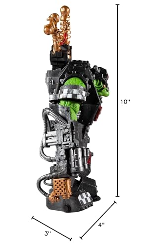 McFarlane Toys Warhammer 40,000 Ork Big Mek Mega Action Figure with Accessory | 7” Scale