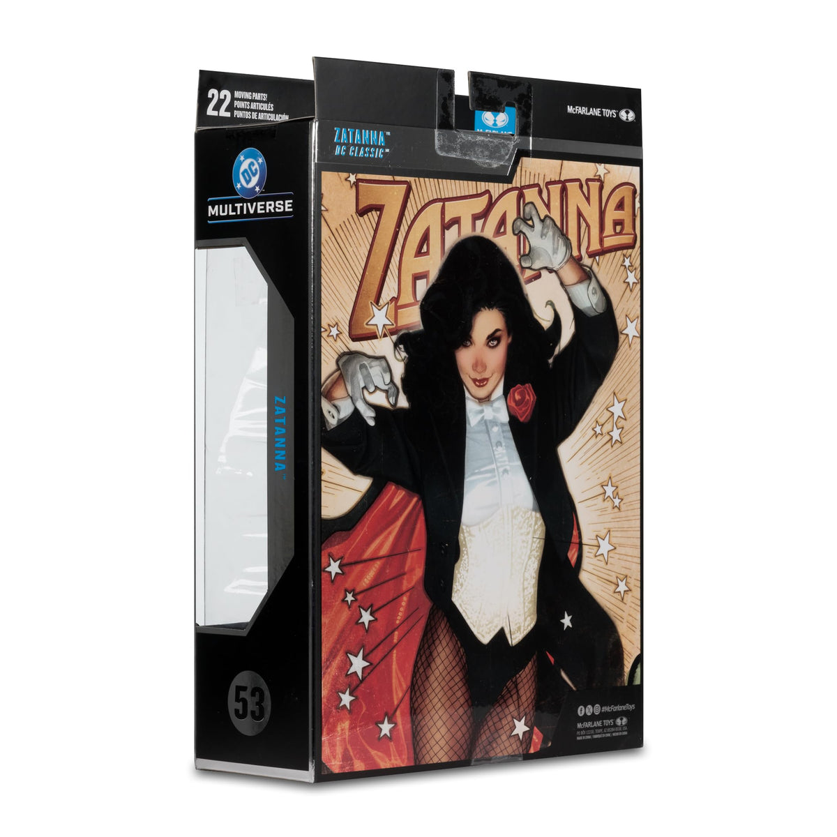 McFarlane Toys DC Multiverse Zatanna 7in Action Figure + Detective Chimp #53