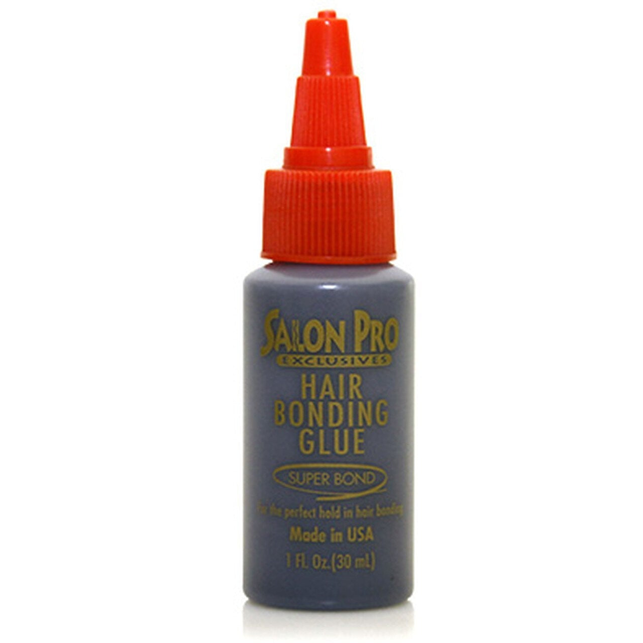 Salon Pro Exclusive Hair Bonding Glue Black - Secure Weave & Extension Hold for Professional & Home Use - 30ml (1.01 fl oz)