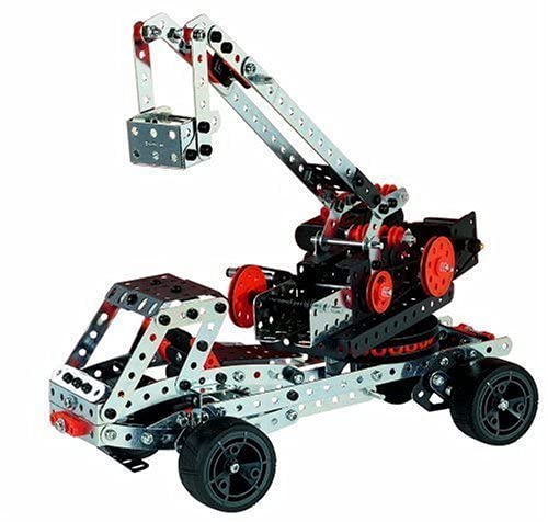 MECCANO Erector Super Construction 25-in-1 Motorized Building Set — 638 Parts