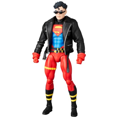 Medicom Toy Return of Superman: Superboy MAFEX Action Figure – Highly Poseable Collectible
