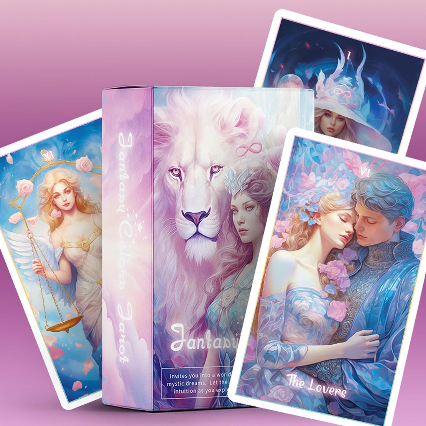 Mekasthos Tarot Cards with Guide Book — 78-Card Beginner Deck for Everyday Witch Readings
