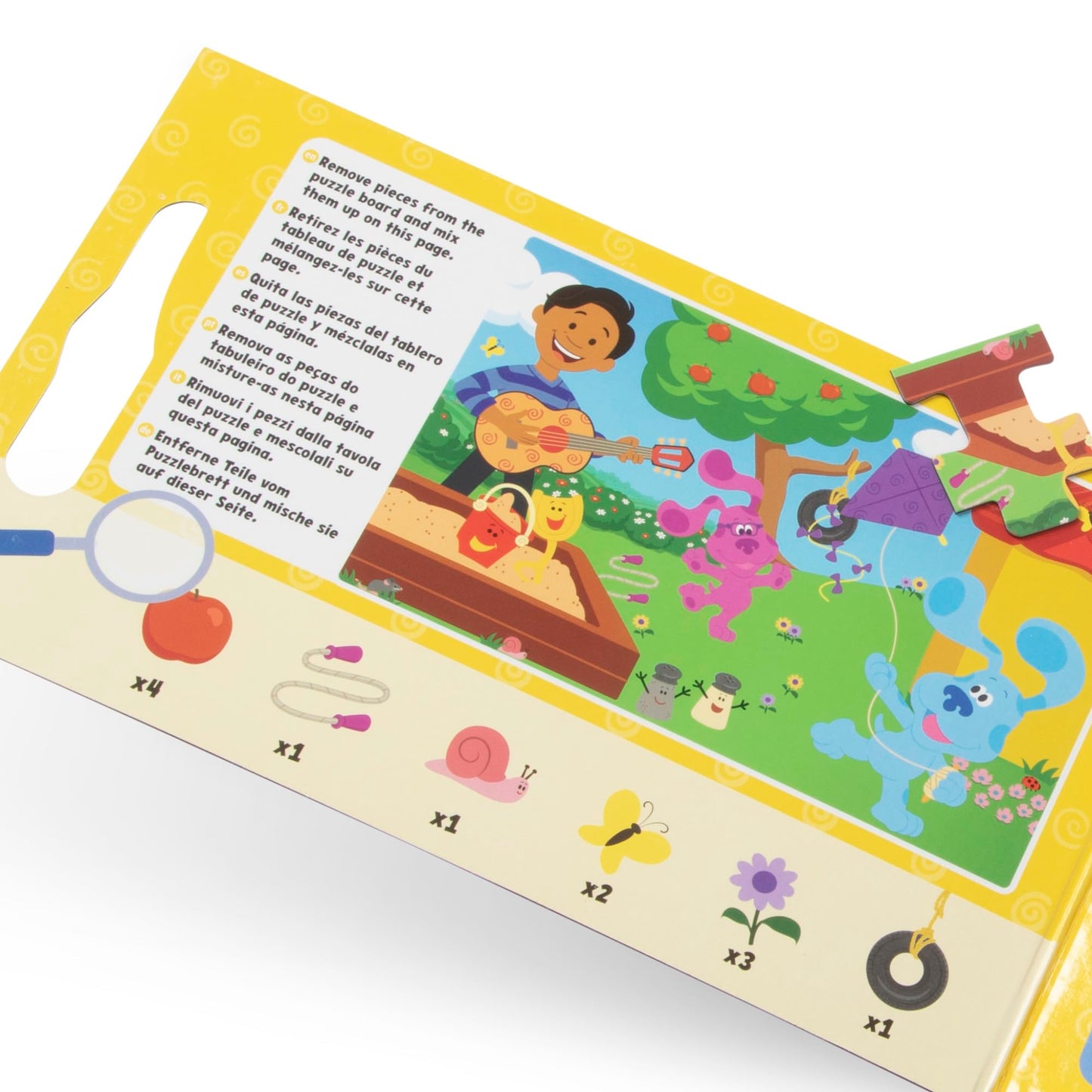 Melissa & Doug Blue's Clues & You! Take-Along Magnetic Puzzles – 2x15-Piece Set