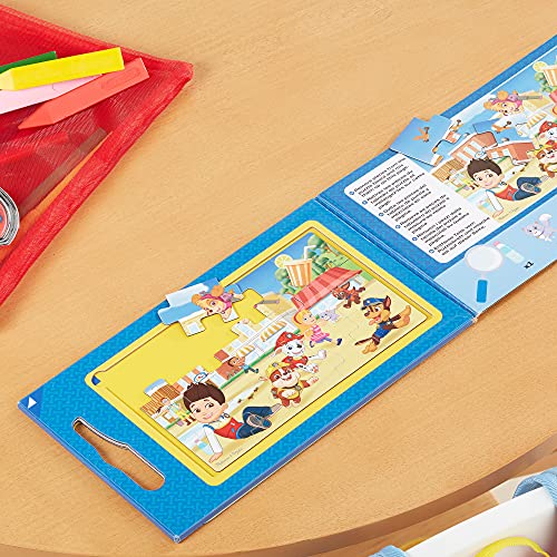 Melissa & Doug PAW Patrol Take-Along Magnetic Puzzles – 2x15 Pieces, FSC Certified