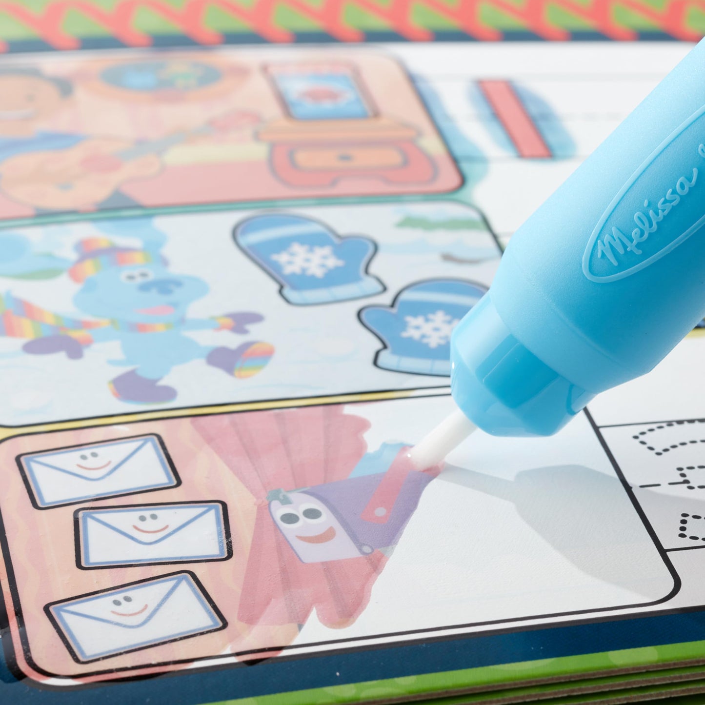 Melissa & Doug Blues Clues & You! Water Wow Travel Book – Counting & Water Reveal (Ages 3+)