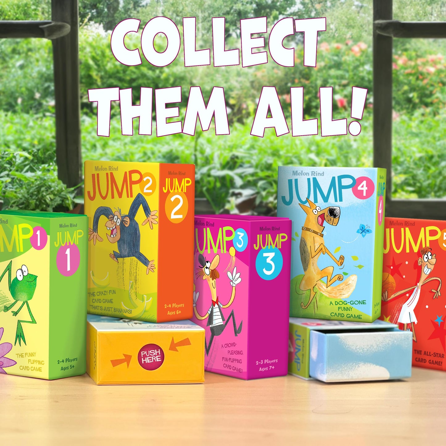Melon Rind Jump 2: A lively math card game for multiples of 2 | Ages 6+