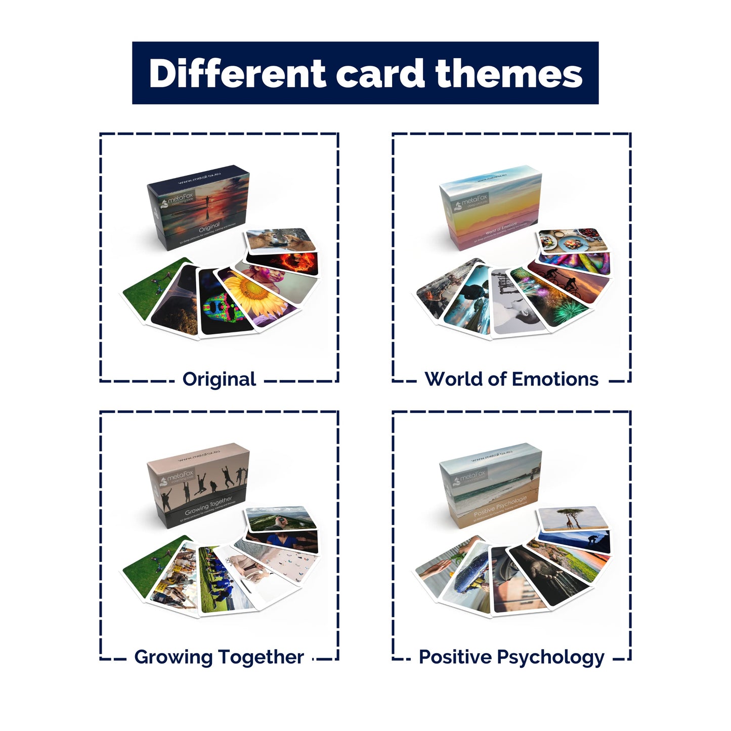 metaFox Coaching Picture Cards | Growing Together for Ice Breakers & Team Building