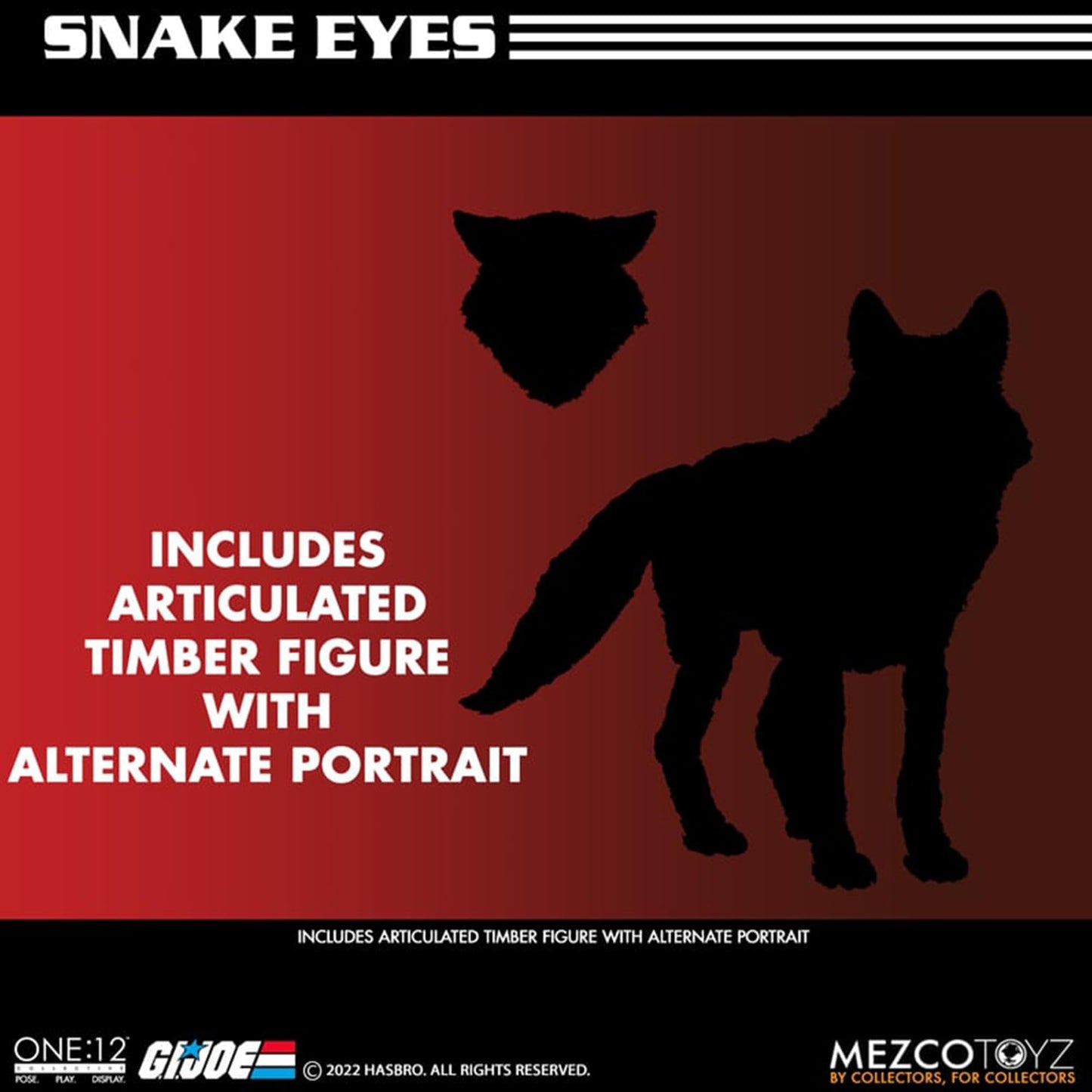 Mezco Toyz G.I. Joe Snake Eyes One:12 Collective Deluxe Edition | Stealth Ninja-Commando Figure