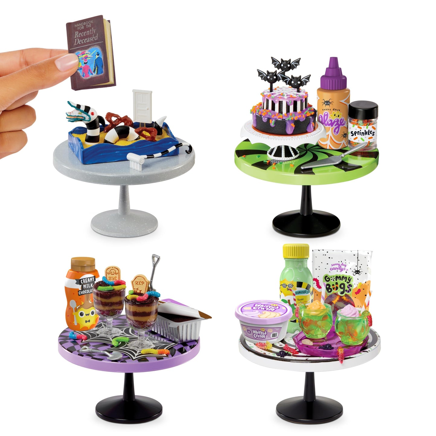 MGA's Miniverse Make It Mini Spooky Treats Series 2 Beetlejuice Blind Pack – DIY Resin Collectibles