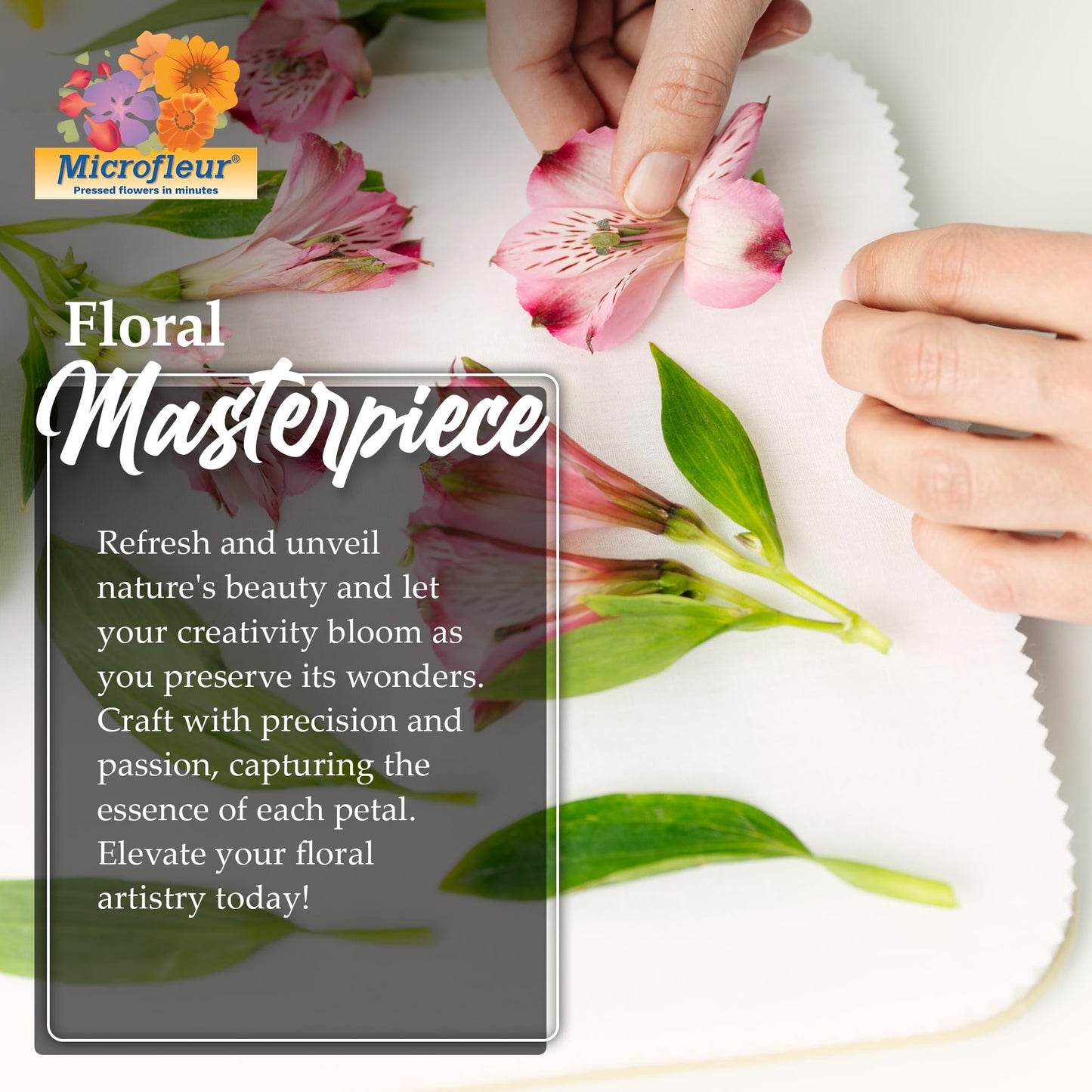 Microfleur Microwave Flower Drying Press Refill Pack – 5-inch / 13 cm