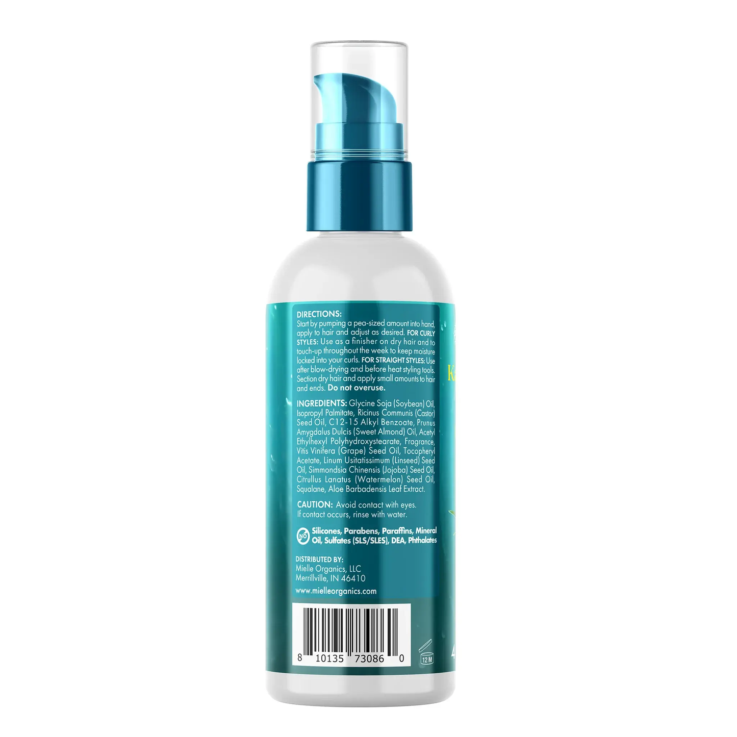 Mielle Kalahari Melon & Aloe Vera Deep Hydration Weightless Oil Moisture & Shine for Dry Hair 118 ml/4.0 oz
