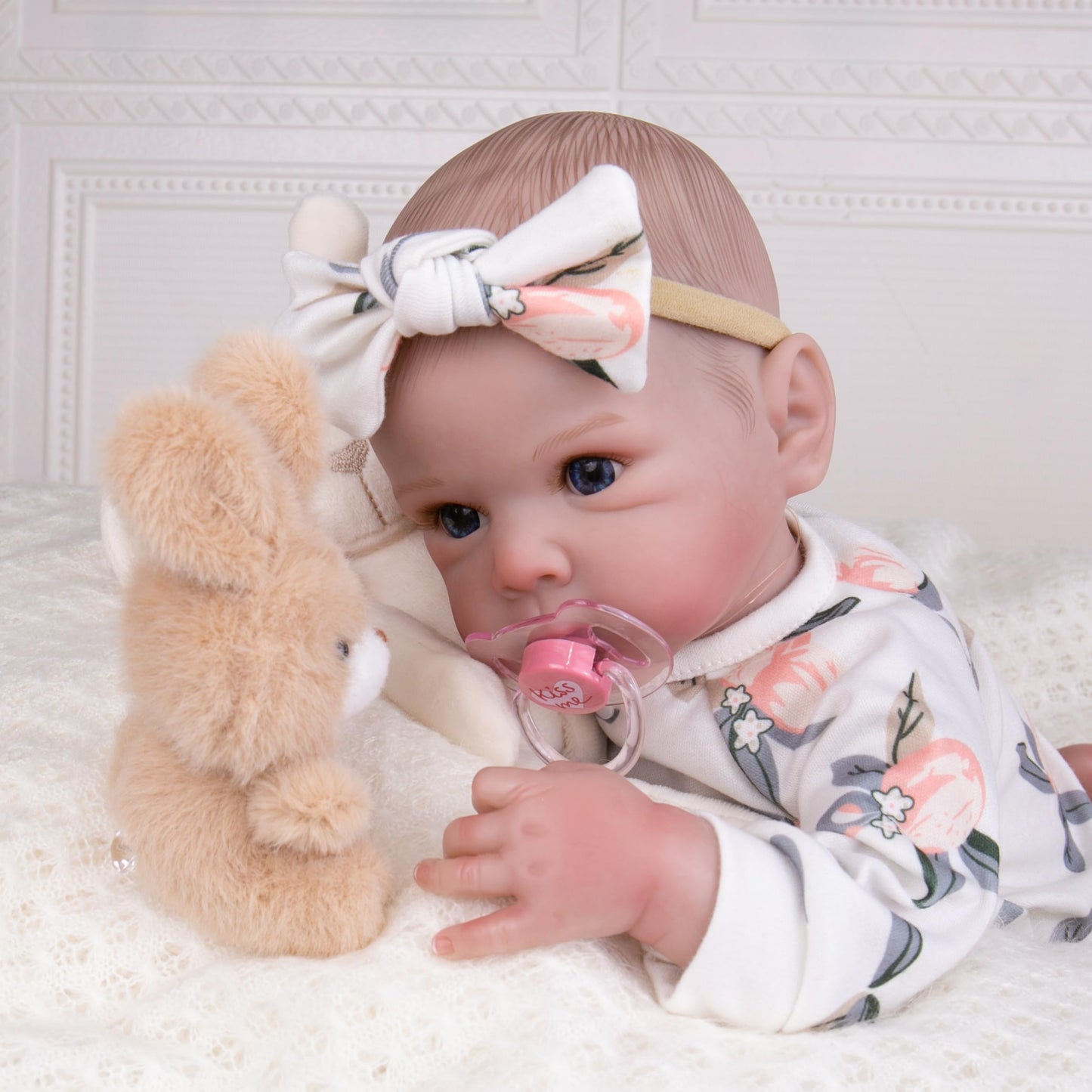 Milidool Lifelike Reborn Baby Doll Girl – 20 Inch Realistic Newborn with Poseable Body & Accessories