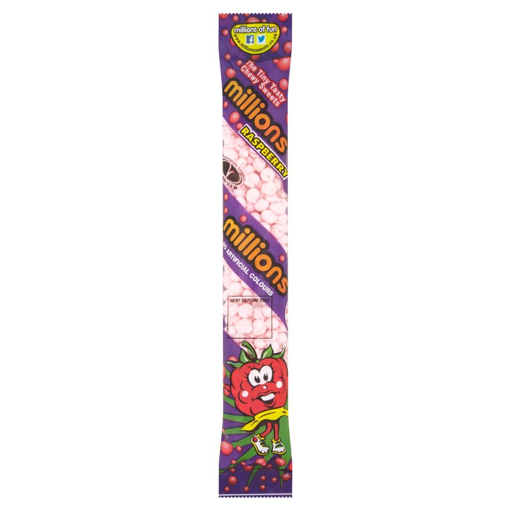 Millions Raspberry 55g (Case of 12)