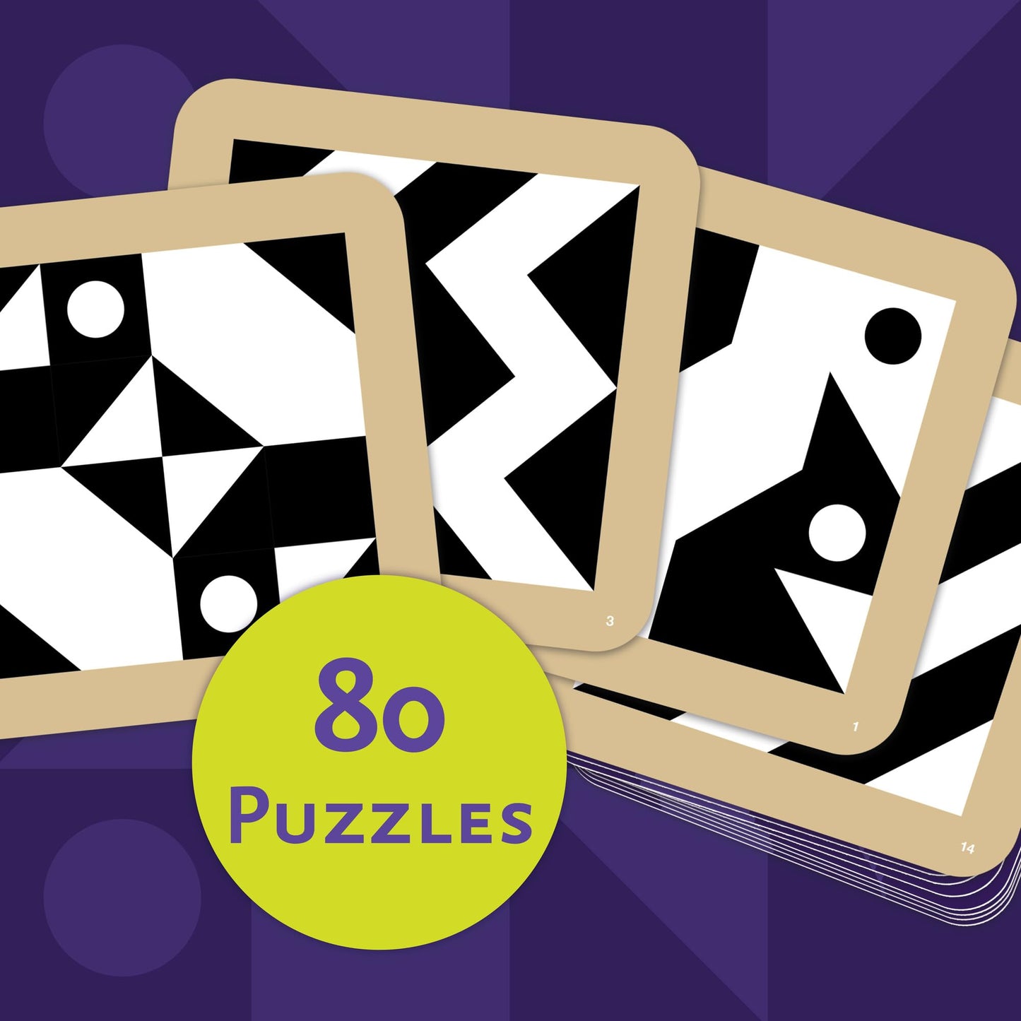 MindWare Q-Bitz Pattern Matching Game for Family Game Night | Ages 8+, 2-4 Players