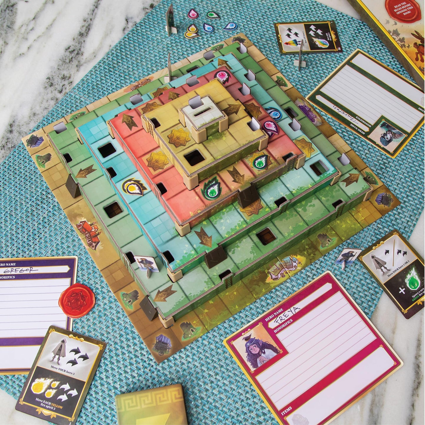 MindWare Ziggurat: Cooperative Family Legacy Adventure Game (Ages 8+)