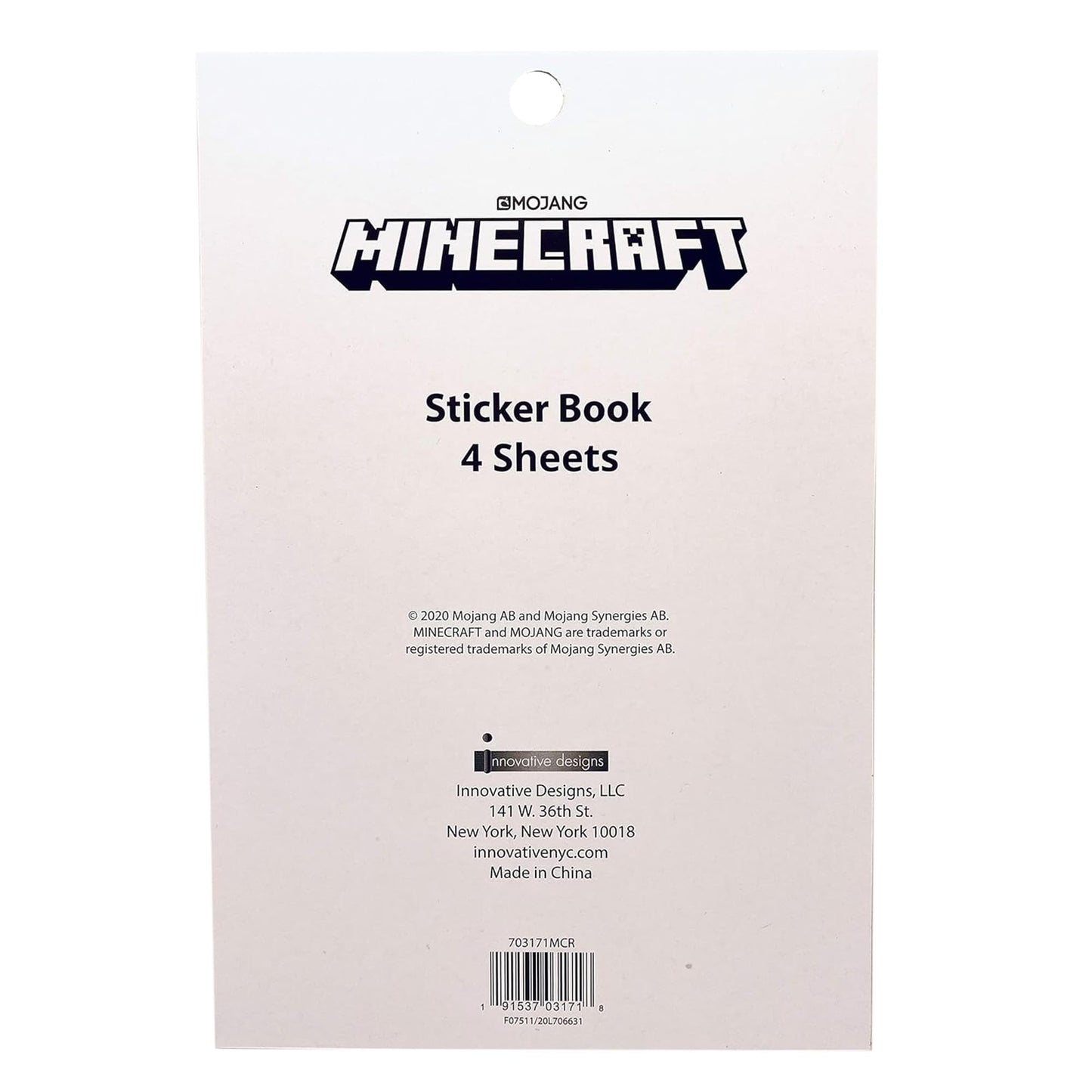 Minecraft TUGOKU Kids Camera Sticker Book with 300+ Stickers and Puffy Sheet Pack