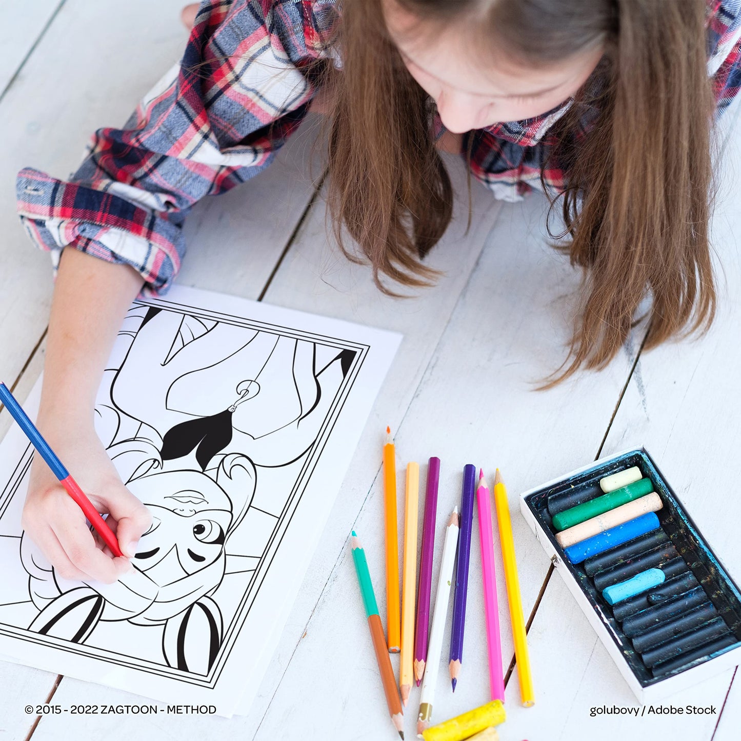 Miraculous Ladybug 64-Page Jumbo Coloring Book – Bendon 52560