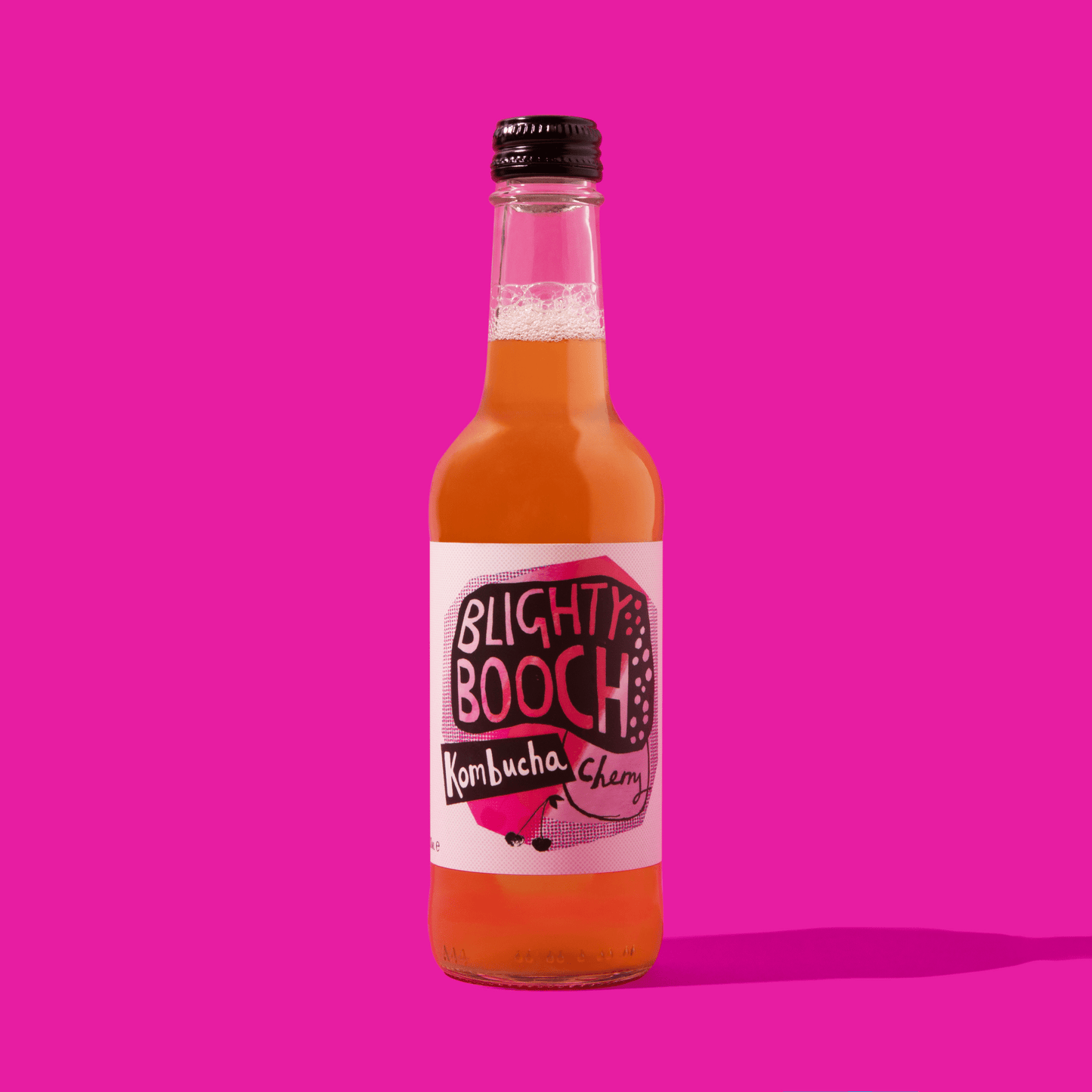 Organic Cherry Kombucha (12 or 24 Pack)