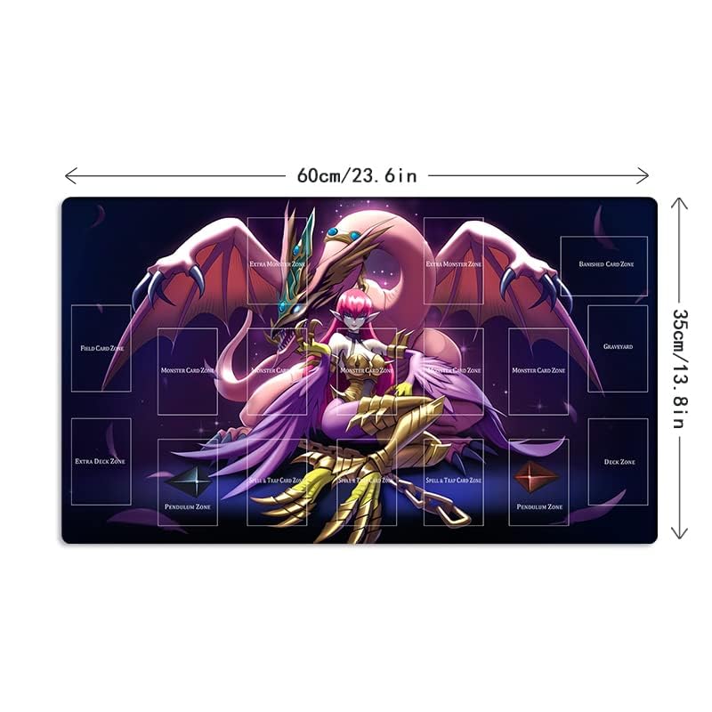 MLIKEMAT Harpie Lady & Pet Dragon Playmat with Zones and Free Bag (ZD039-409-A)