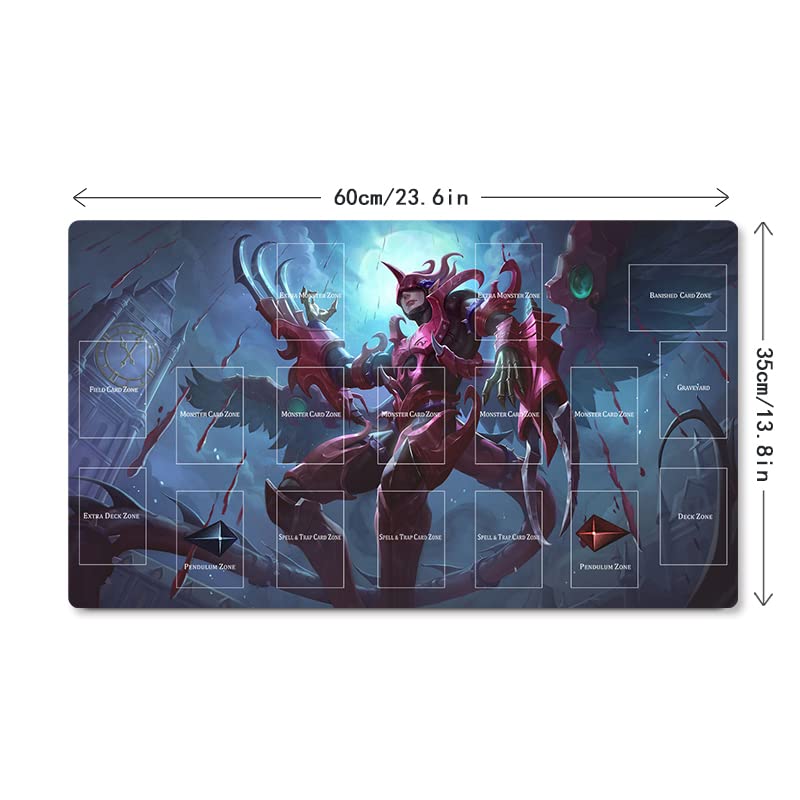 MLIKEMAT Playmat Destiny Hero Destroy Phoenix Enforcer – Zones + Free Bag (ZD039-318-A)