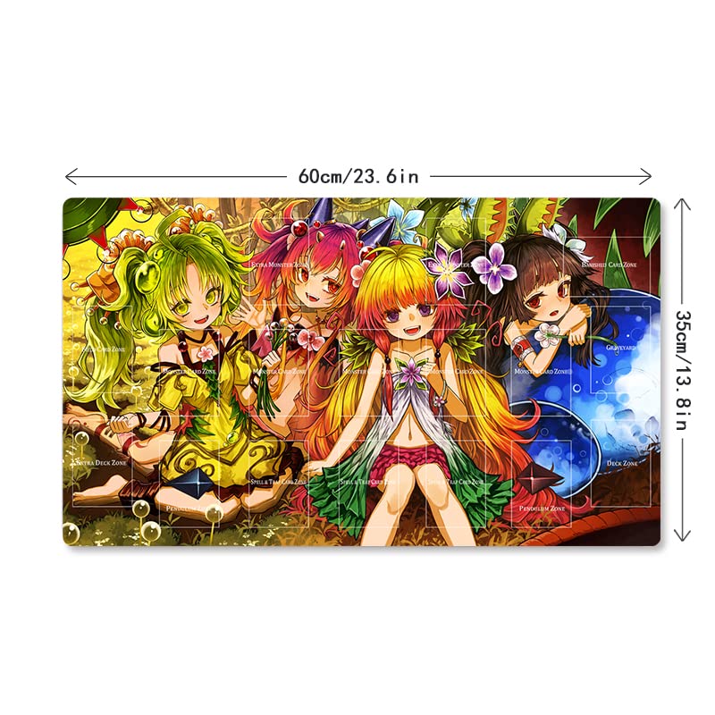 New Mlikemat Traptrix Nepenthes Playmat with Zones + Free Bag | 600x350mm