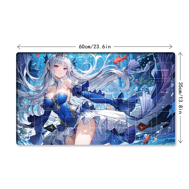 Mlikemat Tearlaments Playmat – Zones Layout, Durable Rubber+Fabric, Free Bag (ZD014-593-A)