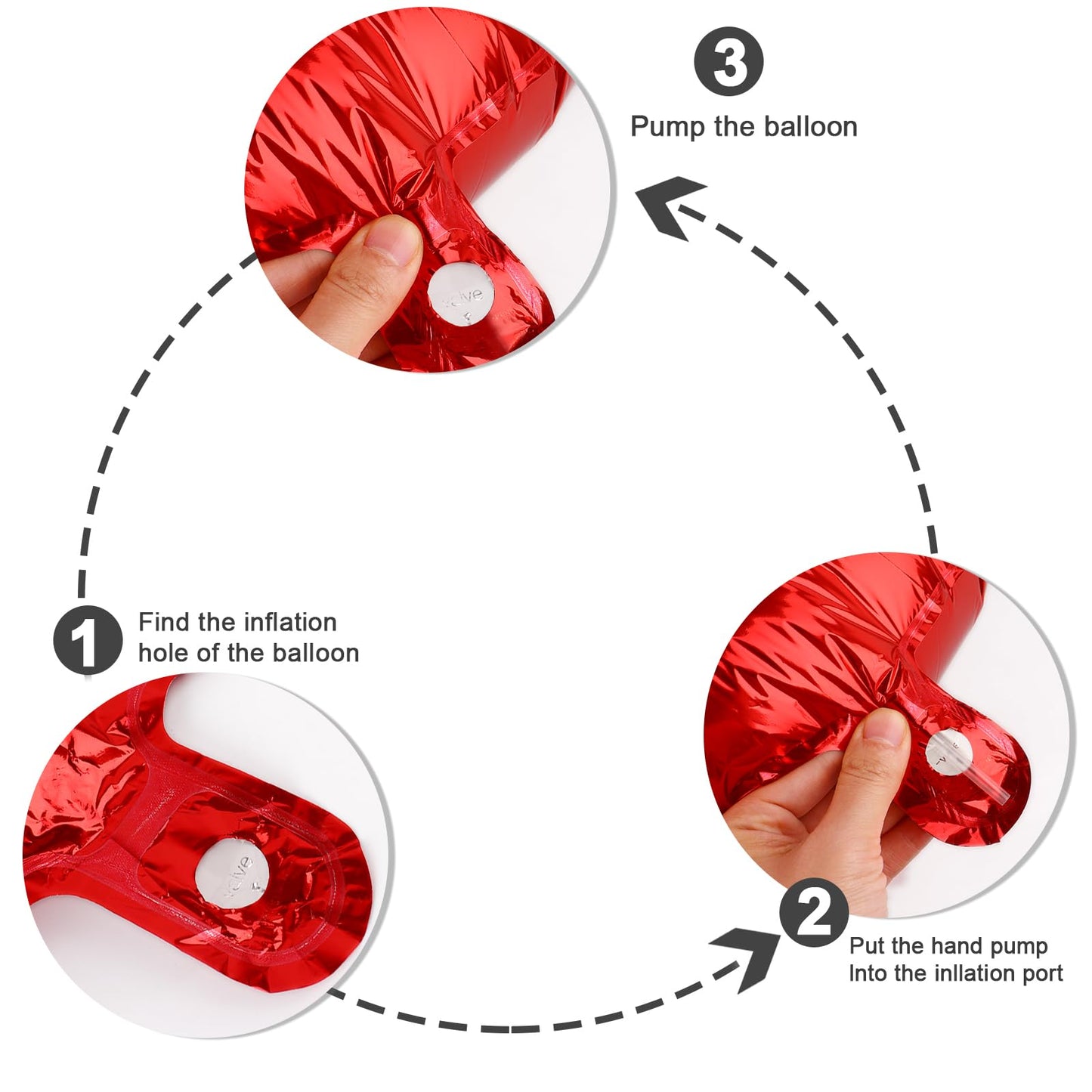 Mluchee 40in Red Number 9 Balloon – Large Birthday Party Decor