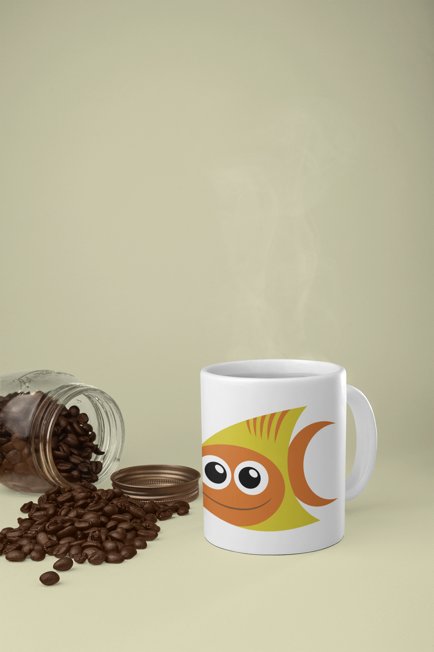 Adorable Squid Sea Animal Personalised Your Name Gift Mug