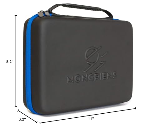 MONGPIENS Battling Tops Case (Medium) – Soft, Waterproof Storage for Tops & Launcher
