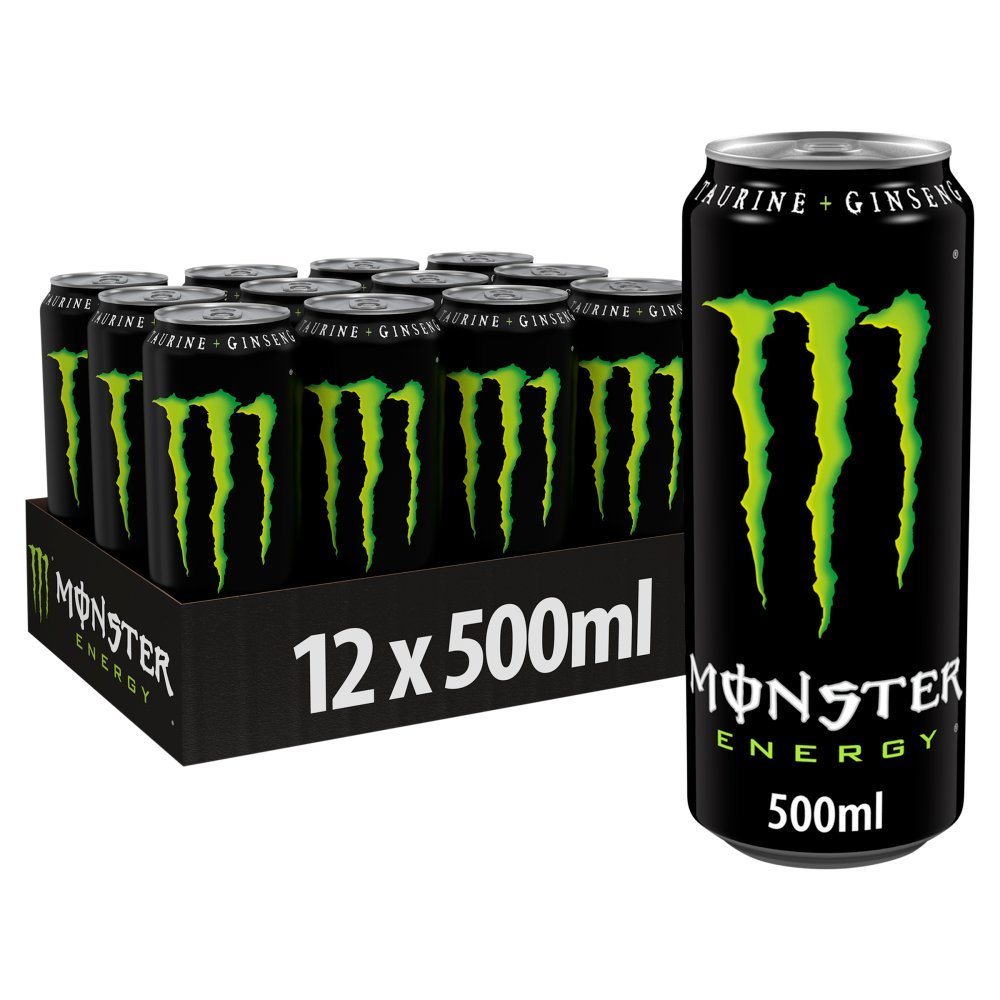 Monster Energy Drink PMP 500ml (Case of 12)