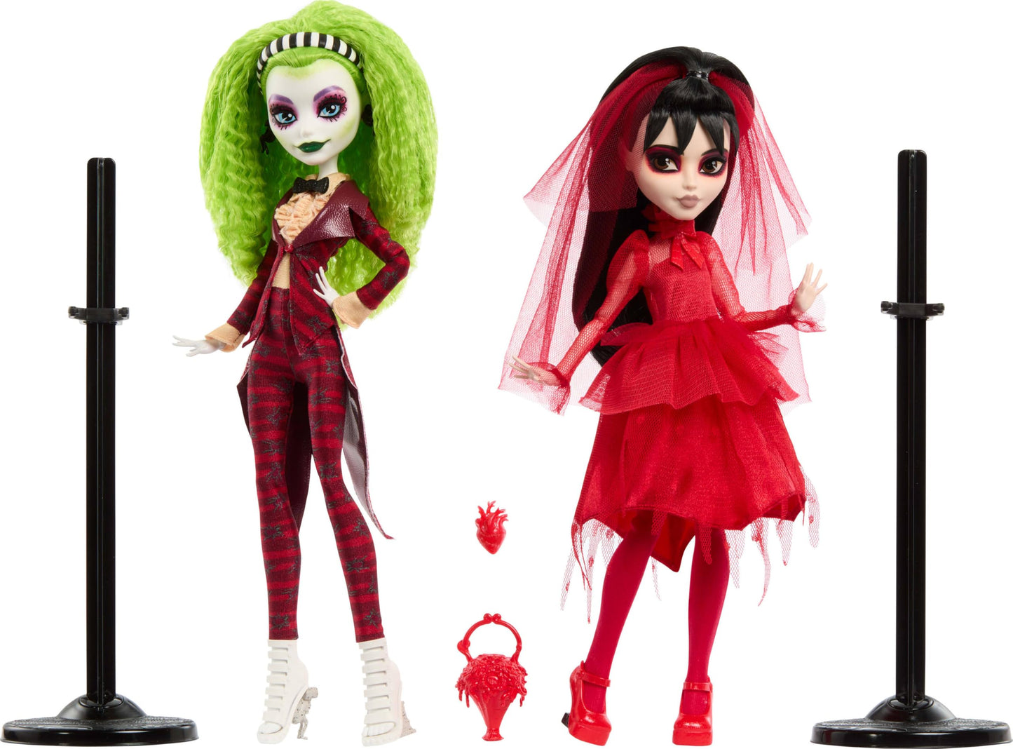 Monster High Skullector Beetlejuice & Lydia Deetz 2-Pack – Amazon Exclusive Collectible Dolls