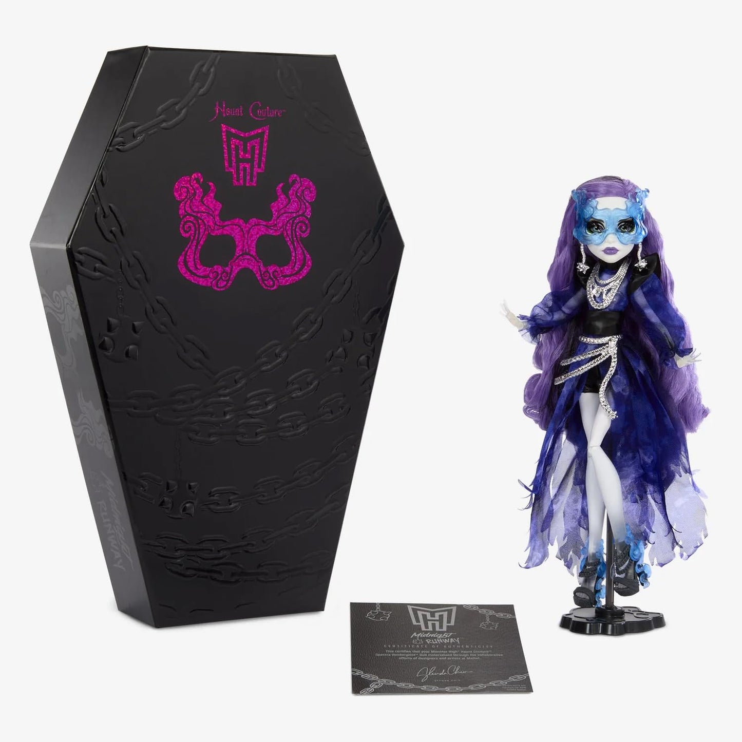 Monster High Skullector Haunt Couture Spectra Vondergeist – Midnight Runway Doll