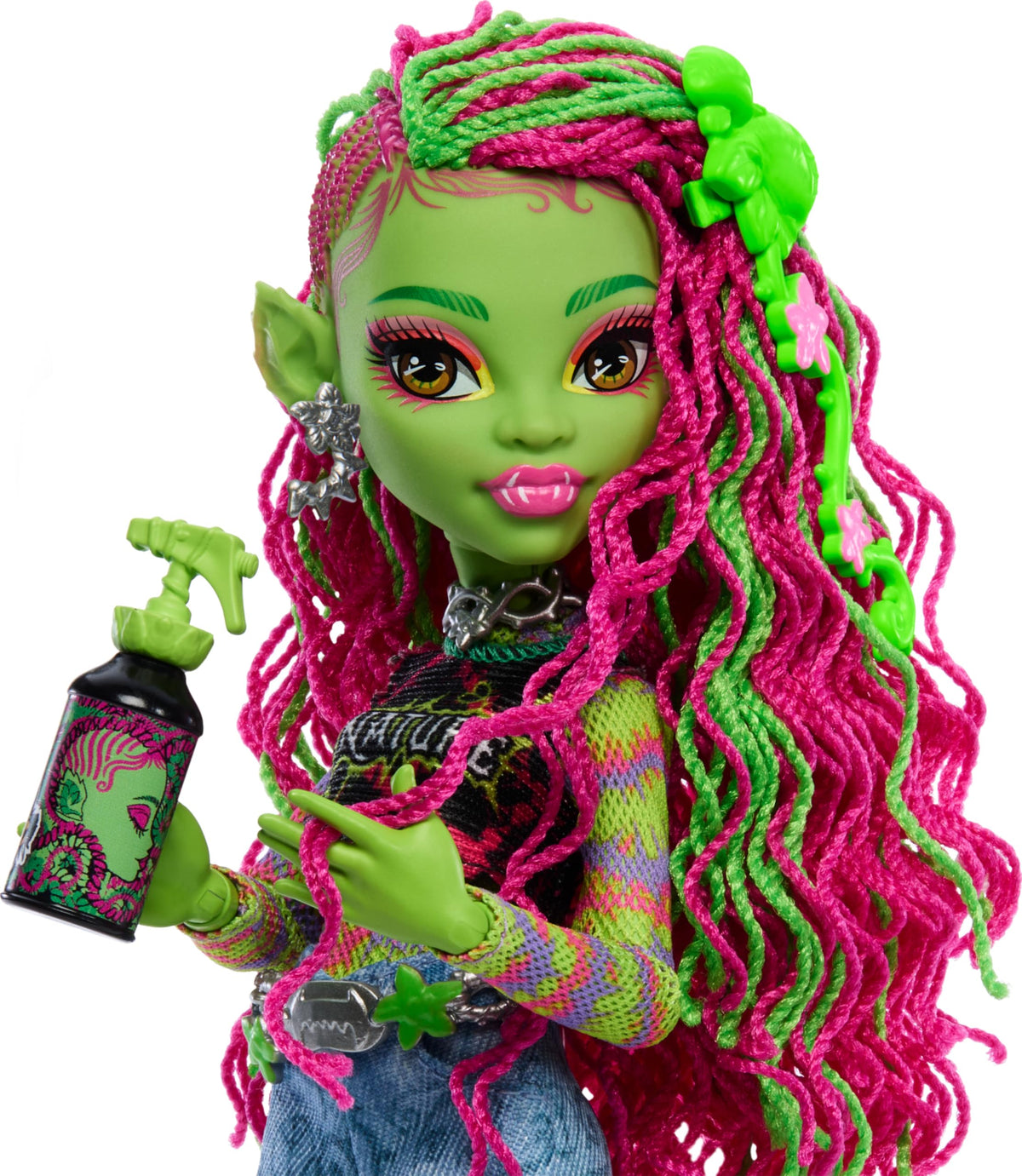 Monster High Venus McFlytrap Doll – Plant Monster with Chewlian & Accessories