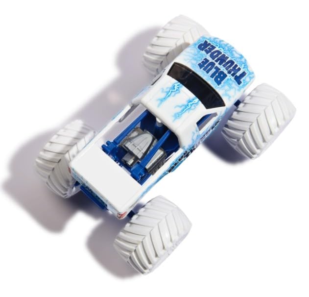 Monster Jam Series 24 Blue Thunder 1:24 Die-Cast Monster Truck – Collectible for Kids 3+