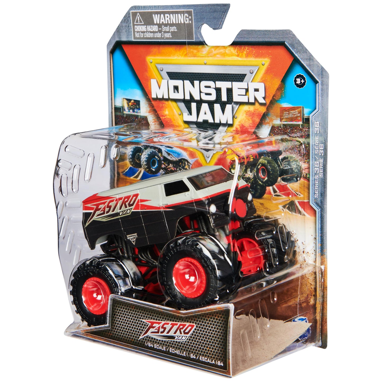 Monster Jam Official 1:64 Die-Cast Monster Truck – Collectible Toy for Kids 3+