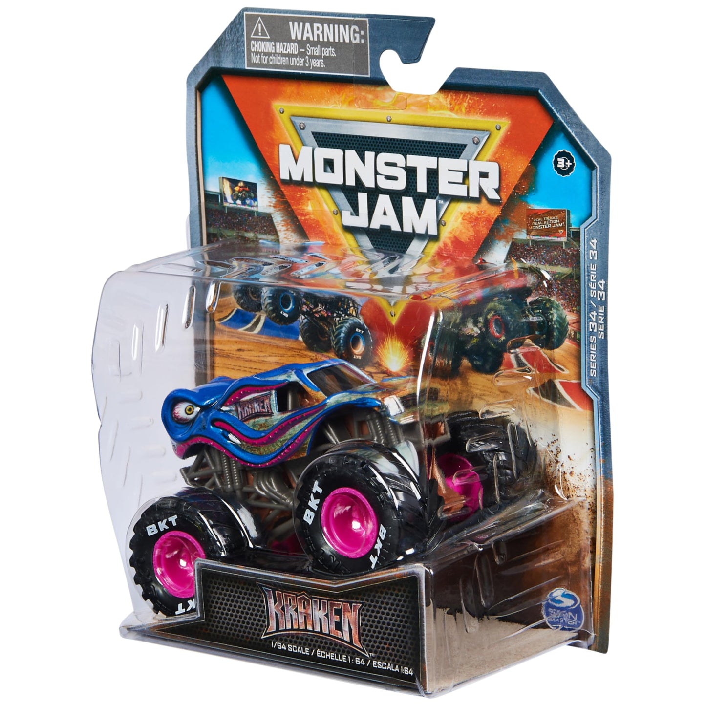 Monster Jam Kraken 1:64 Die-Cast Monster Truck | Official 1:64 Scale Toy