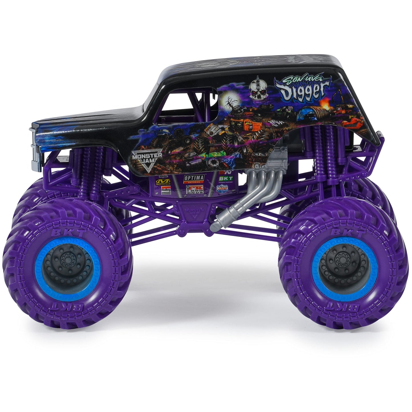 Monster Jam Son-uva Digger 1:24 Official Die-Cast Monster Truck | Collectible Toy for Kids 3+