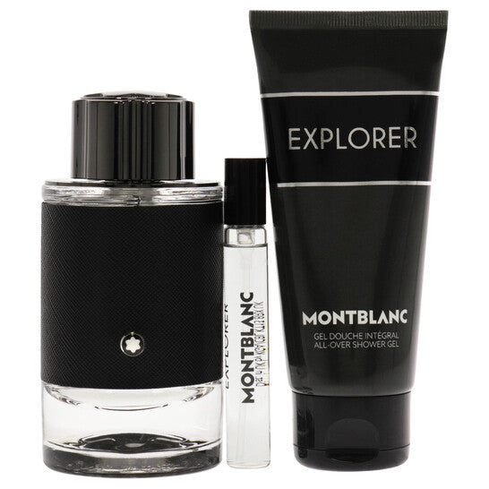 Mont Blanc Explorer Gift Set 100ml EDP + Shower Gel 100ml + 7.5ml EDP
