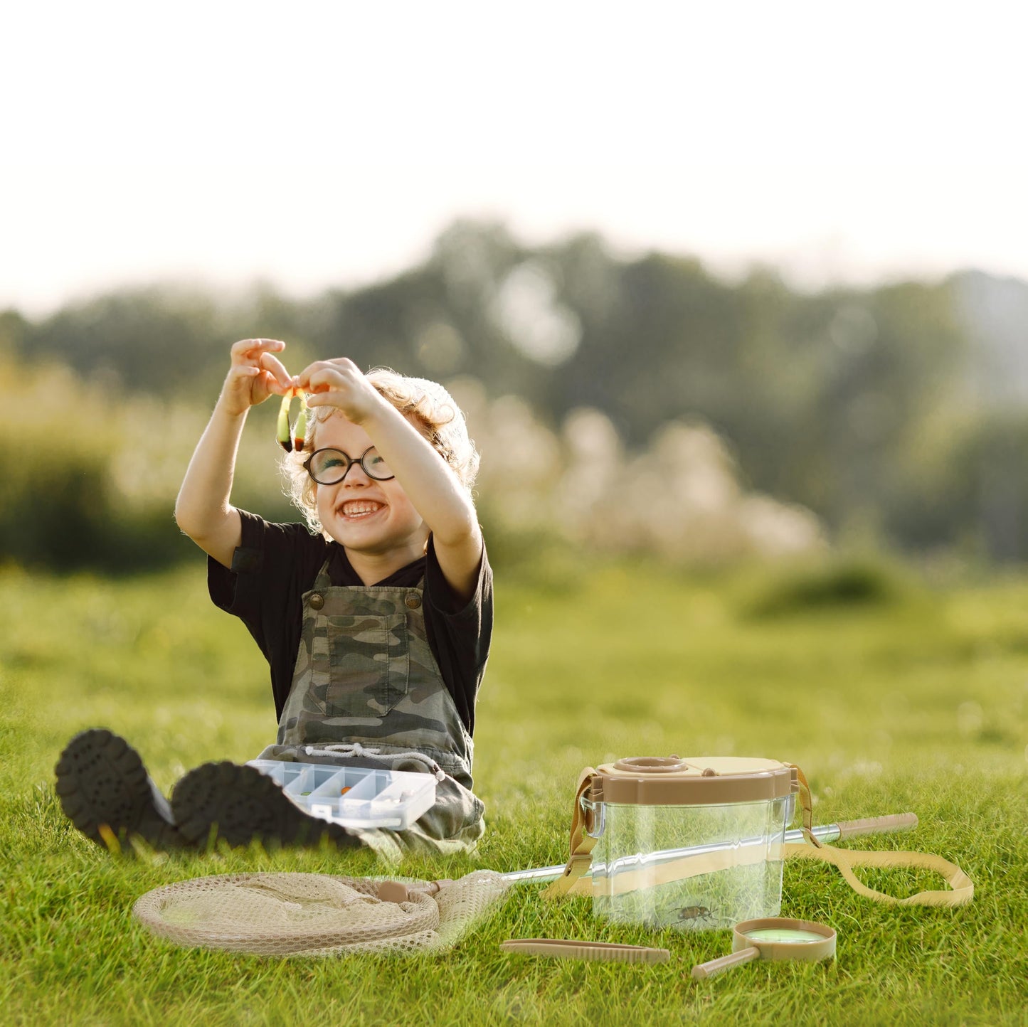 Montessori Mama Kids' Bug Catching Kit | Complete Insect Exploration Set