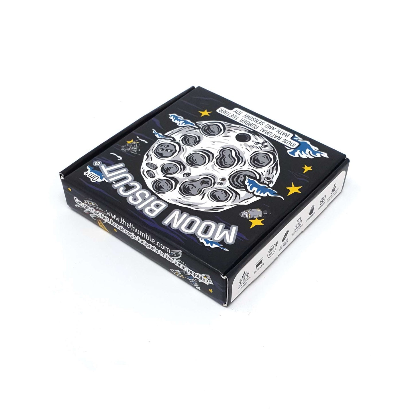 Moon Biscuit® Natural Rubber Space Themed Baby Toy