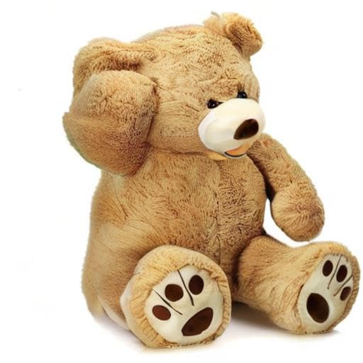 MorisMos Smiling Giant Teddy Bear 39-Inch | Ultra-Soft Plush, Large Huggable Bear