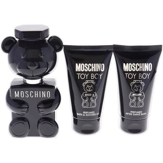 Moschino Toy Boy Gift Set 50ml EDP + 50ml Aftershave Balm + 50ml Bath & Shower Gel Men's Fragrance