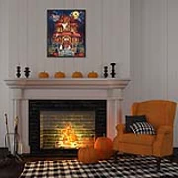 Motiloo 500-Piece Halloween Jigsaw Puzzle – Fright Night for Adults | Family & Party Decor