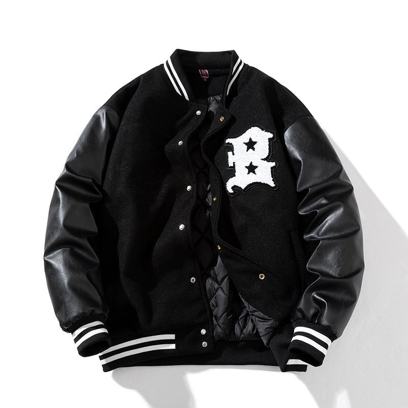 Bomber Jacket – Cotton-Padded Thickened Woolen Coat