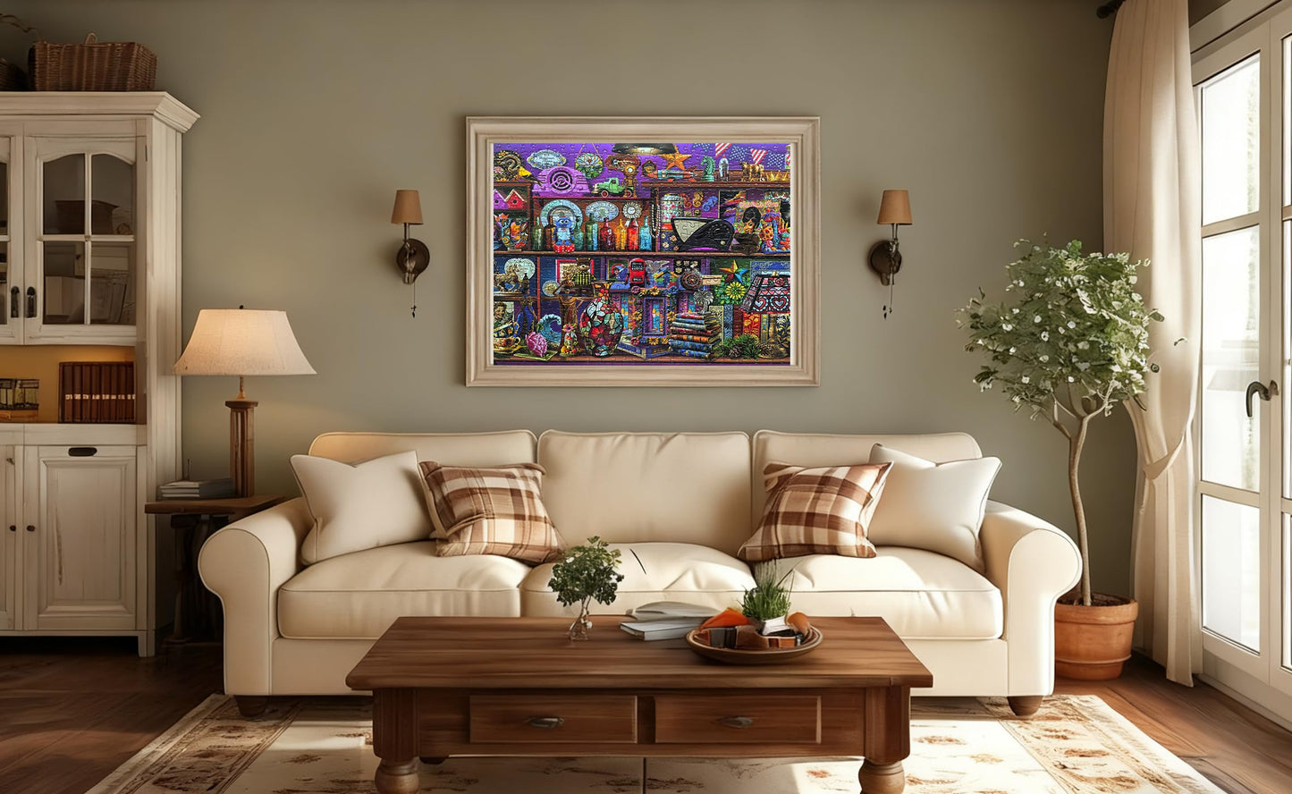 Mulic 500-Piece Puzzles for Adults – Collected 2 Licensed by Chris Bigelow – Retro Back to The Past