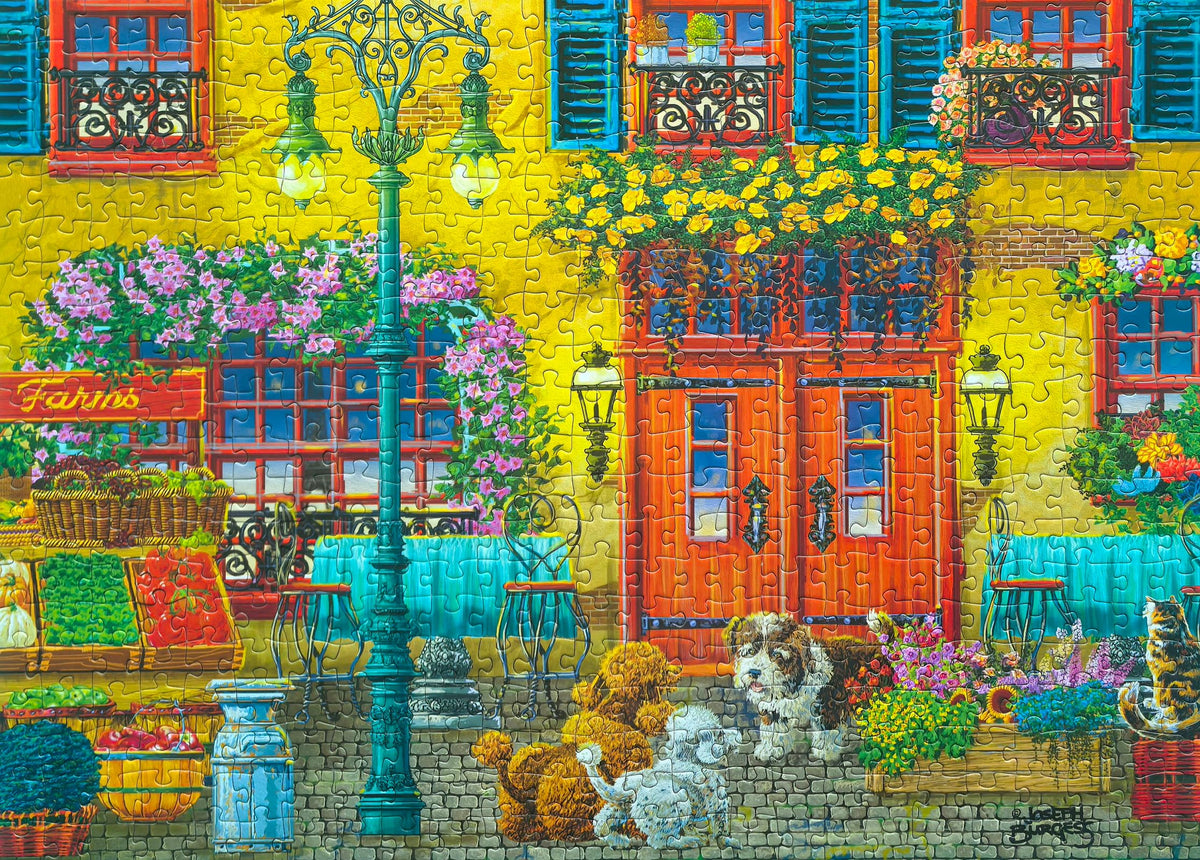 Mulic Artist Joseph Burgess 500-Piece Puzzle for Adults – Jigsaw (Very Hungry)