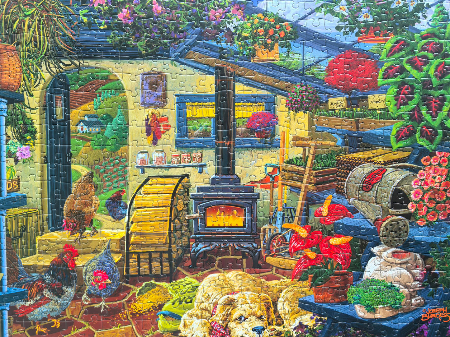Mulic 500 Piece Puzzle – The Range Free Bandits (Licensed by Joseph Burgess) | Visit My Garden