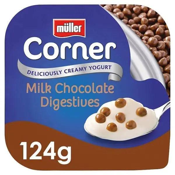 Müller Corner Milk Chocolate Digestives Yogurt 124g