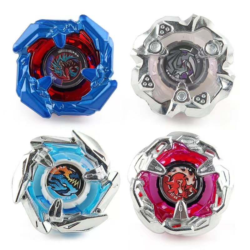 MUSTYBELT Bey Battling Set – 12 Spinning Tops Burst Blade Battle Game